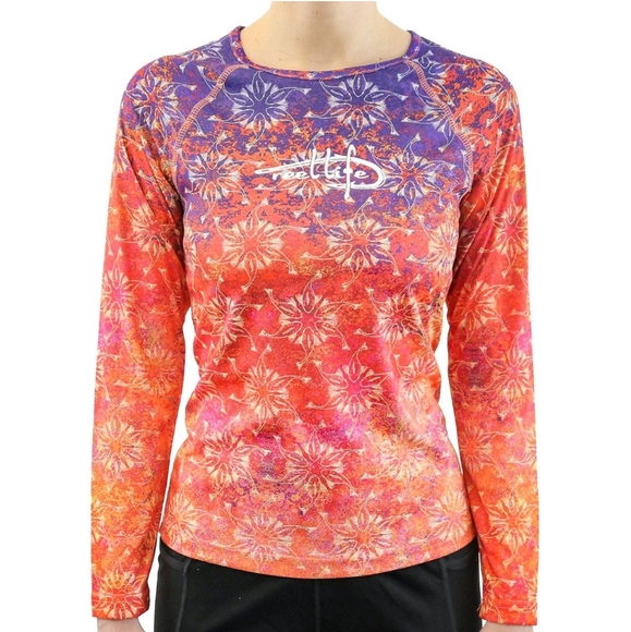 NEW Reel Life SPF Sun Shirt Rashguard Shirt